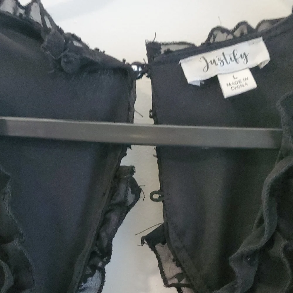 Justify Black Long Sleeve Dress - Picture 2 of 5